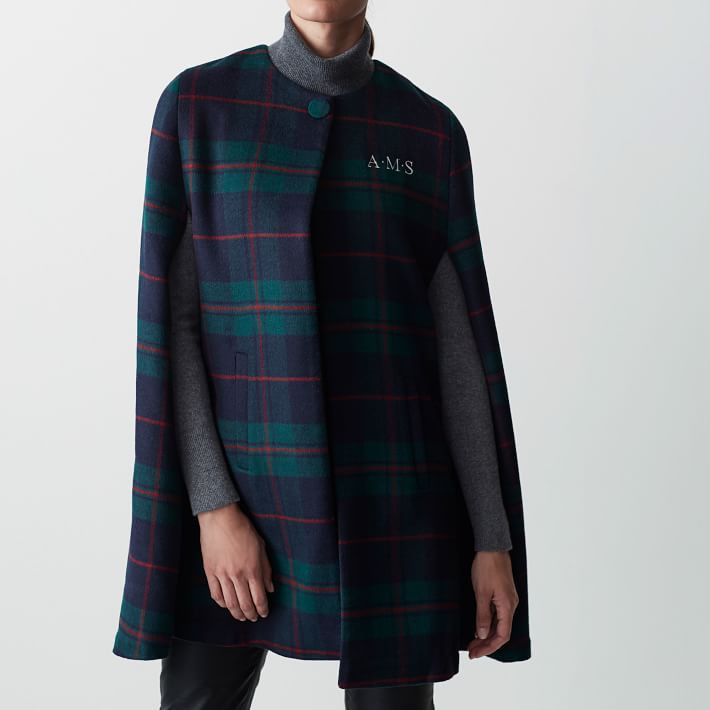Stella Cape, Blackwatch Plaid, Small | Mark and Graham