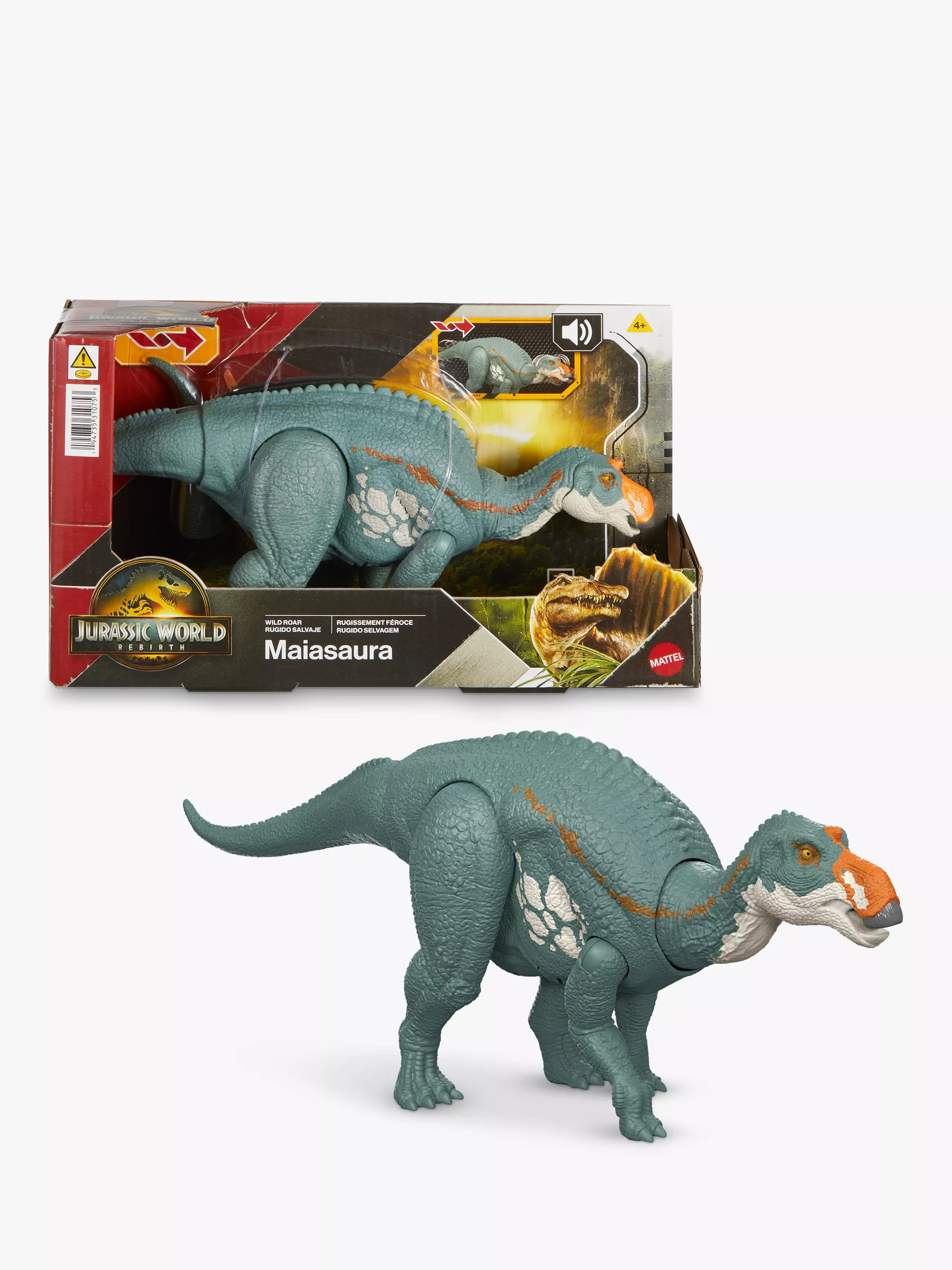 Jurassic Park Jurassic World Wild Roar Maiasaura Figure | John Lewis (UK)