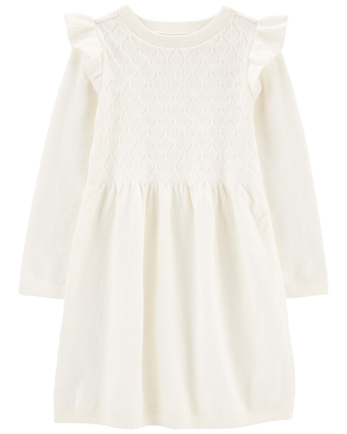 Ivory Toddler Sweater Dress | carters.com | Carter's