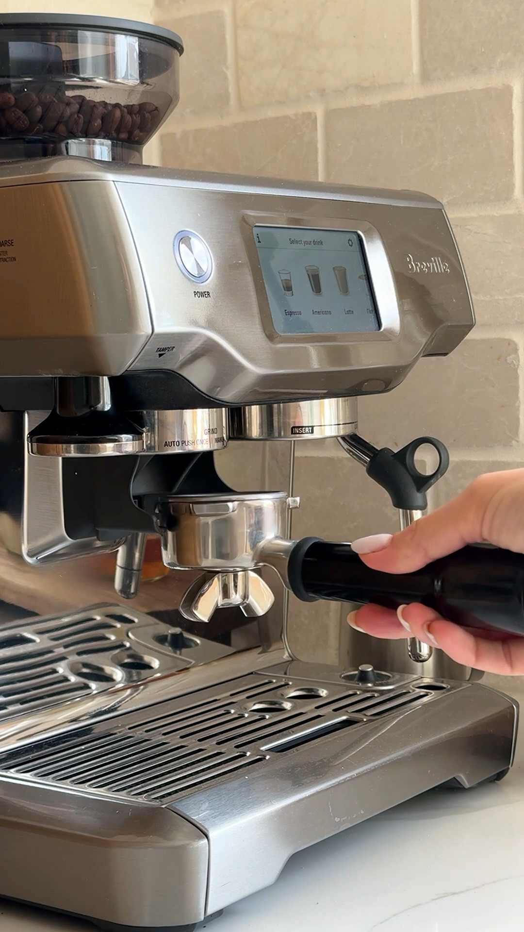 That one coffee that I can drink every day ! And it has to be pretty 😍 #coffeemachine #breville #coffeestation 

#LTKMostLoved #LTKSpring #LTKHome