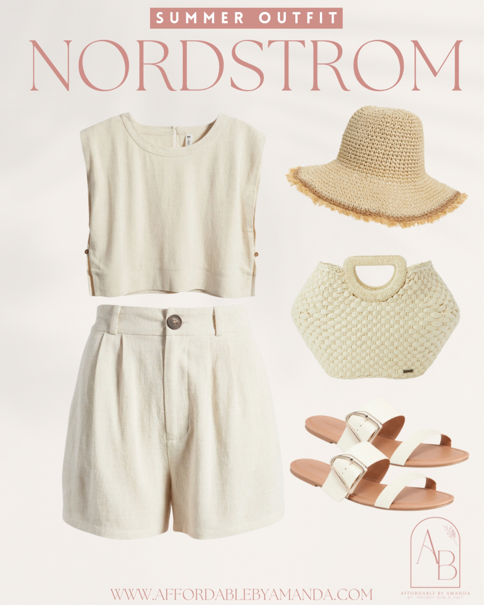 Linen set from Nordstrom - top and shorts are under $40!! Affordable $39 linen top with matching high waisted shorts from #nordstrom 


#LTKunder50 #LTKsalealert #LTKFind
