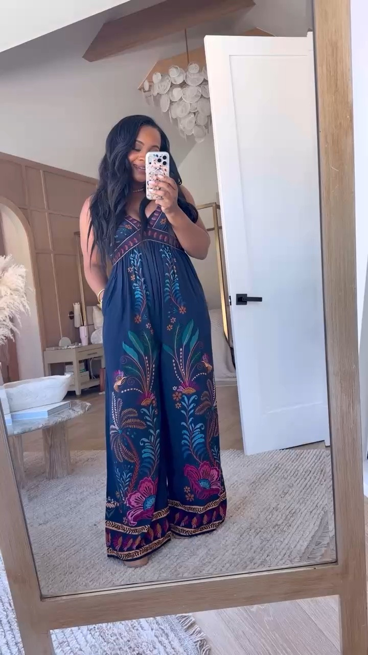 Obsessed with the fit of this jumpsuit 😍

Use code TARYN20 for 20% off minimum order of $100 at Anthropologie until 3/9!

#LTKSpringSale #LTKMidsize #LTKSaleAlert