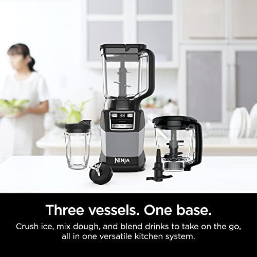 Ninja AMZ493BRN Compact Kitchen System, 1200W, 3 Functions for Smoothies, Dough & Frozen Drinks w... | Amazon (US)