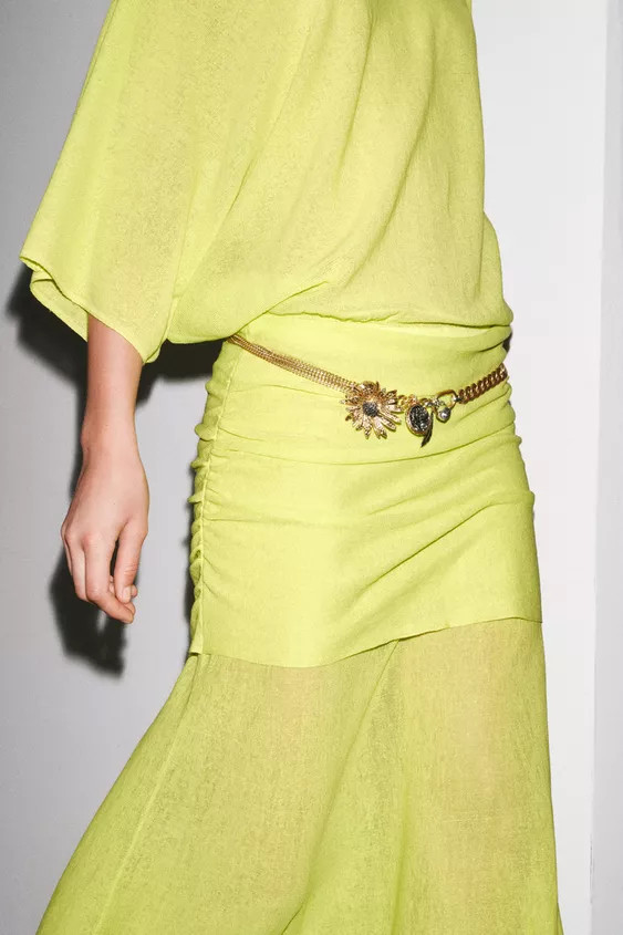 CHARM METAL BELT | Zara US