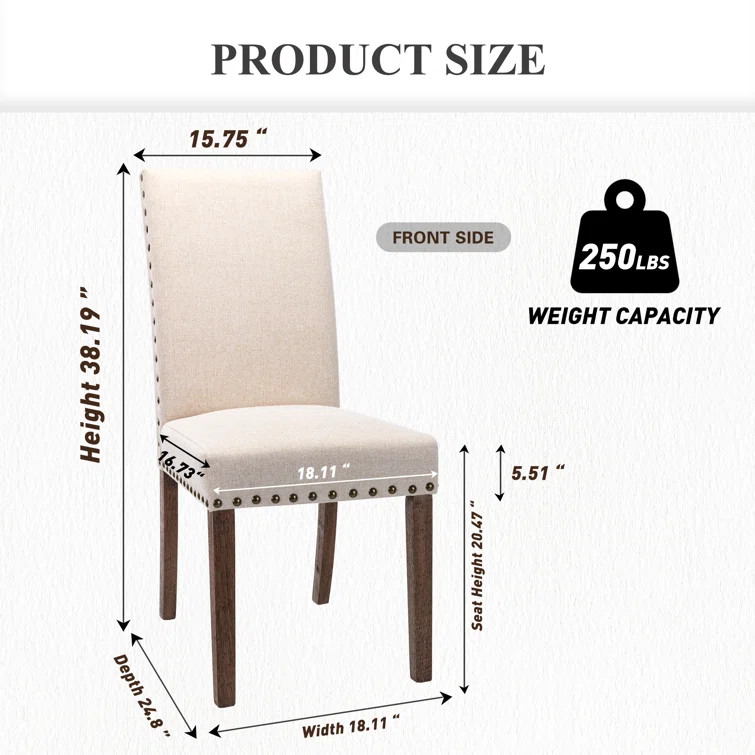 Bontrager Dining Chair (Set of 2) | Wayfair North America