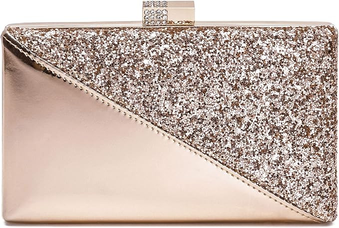 CARIEDO Women's Sparkling Clutch Purse Elegant Glitter Evening Bags Bling Evening Handbag for Dan... | Amazon (US)