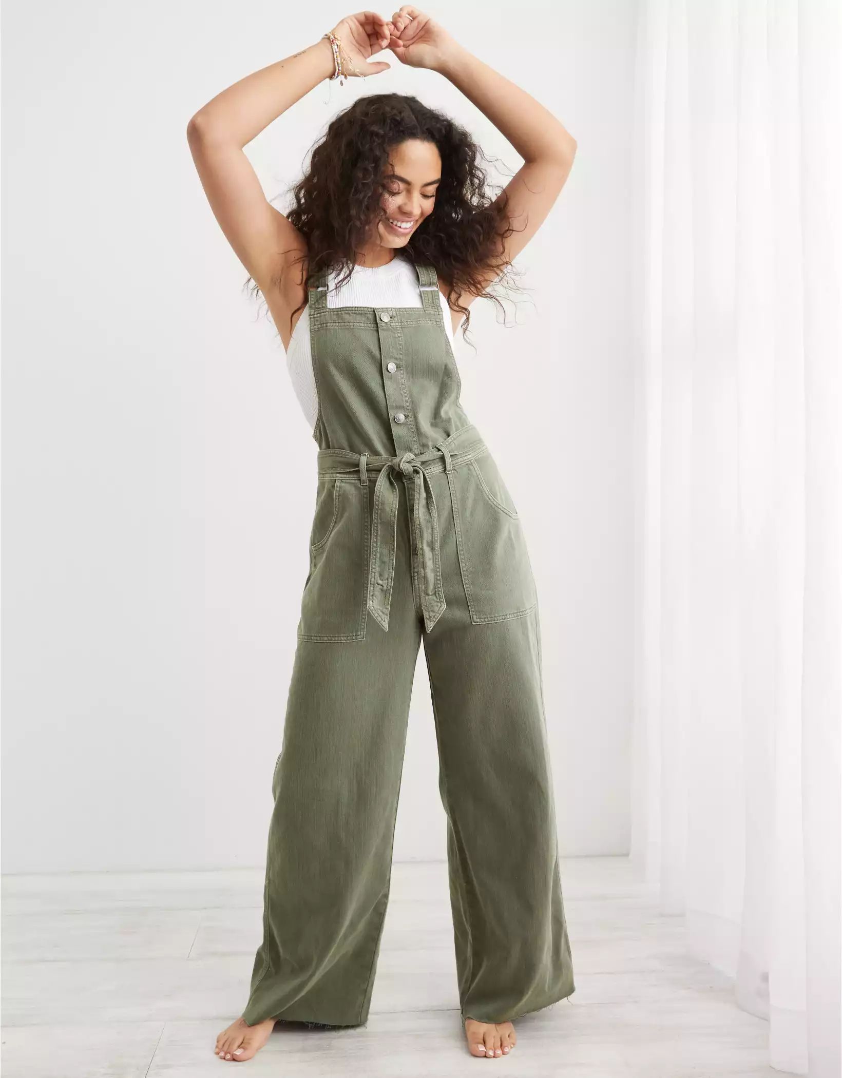 Aerie Skater Pant Overalls | Aerie