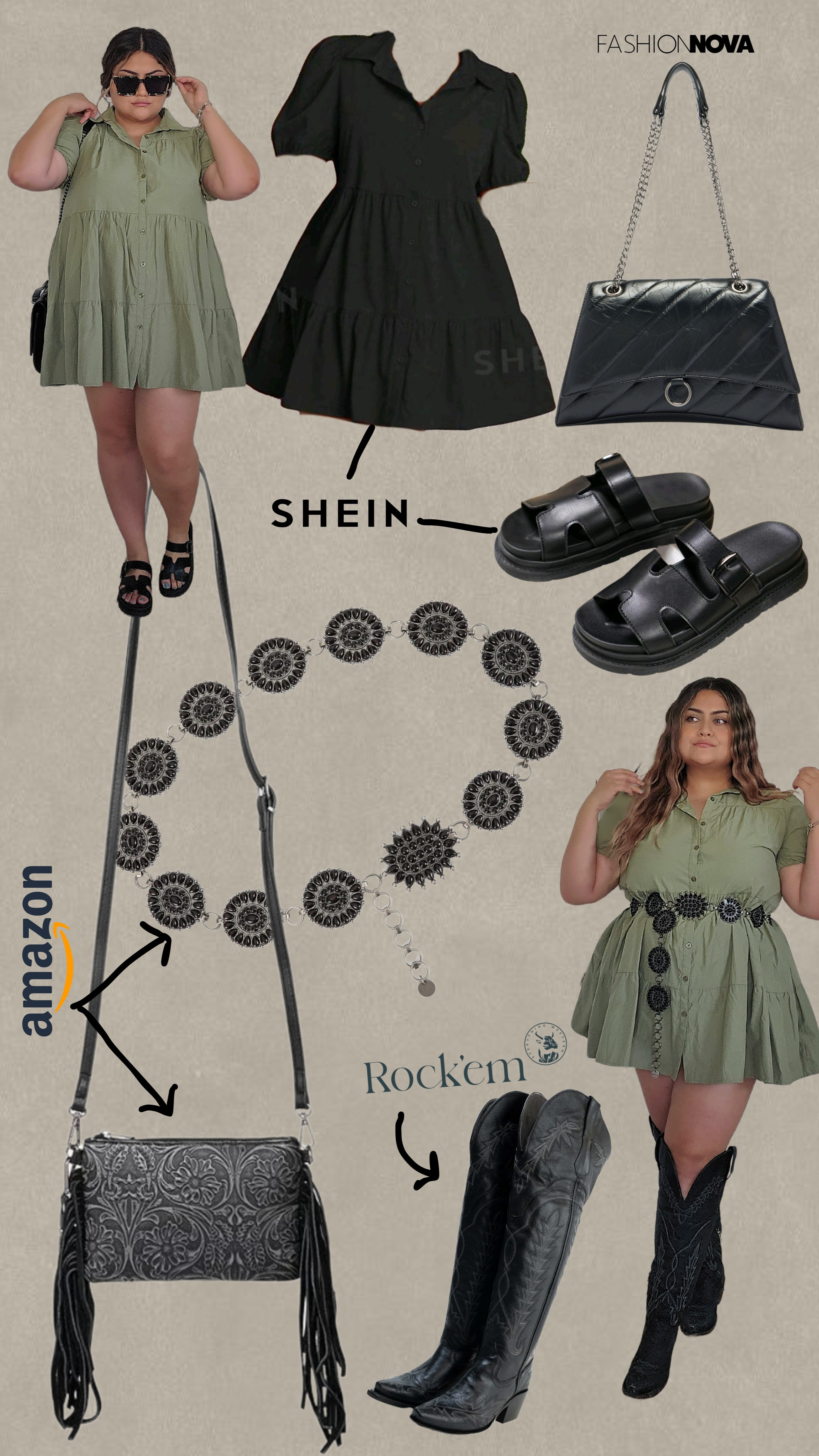 This mini dress goes with anything! I found this dress in a Ross in HI & I've worn it multiple times. *proud moment* 🤗 the last time I wore it was in MX for the jaripeo and I was living my best life feeling cute 🌵👢I linked a very similar if not exact dress from shein that comes in different colors.I wish rockem was on here to tag them.#plussizeoutfitinspo #botasvaqueras #widecalfboots  #amazonprimeday

#LTKMidsize #LTKPlusSize #LTKStyleTip