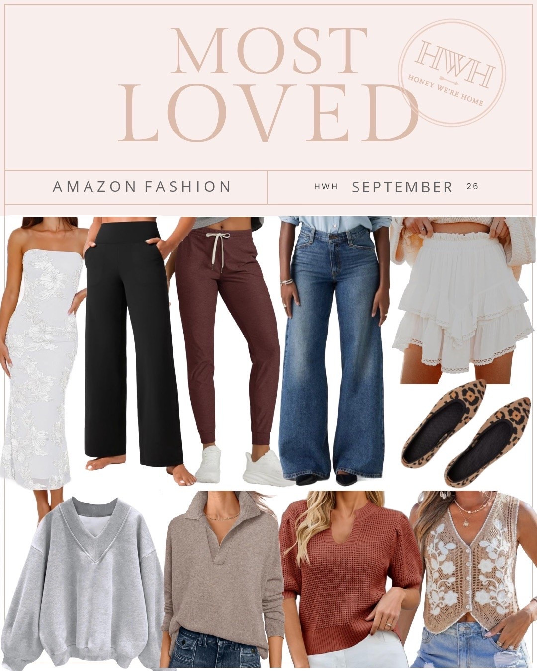 Most Loved September • Amazon Fashion • Jeans • Fall Fashion • Activewear • Bridal • Shoes

#LTKOver40 #LTKPetite #LTKgrwm