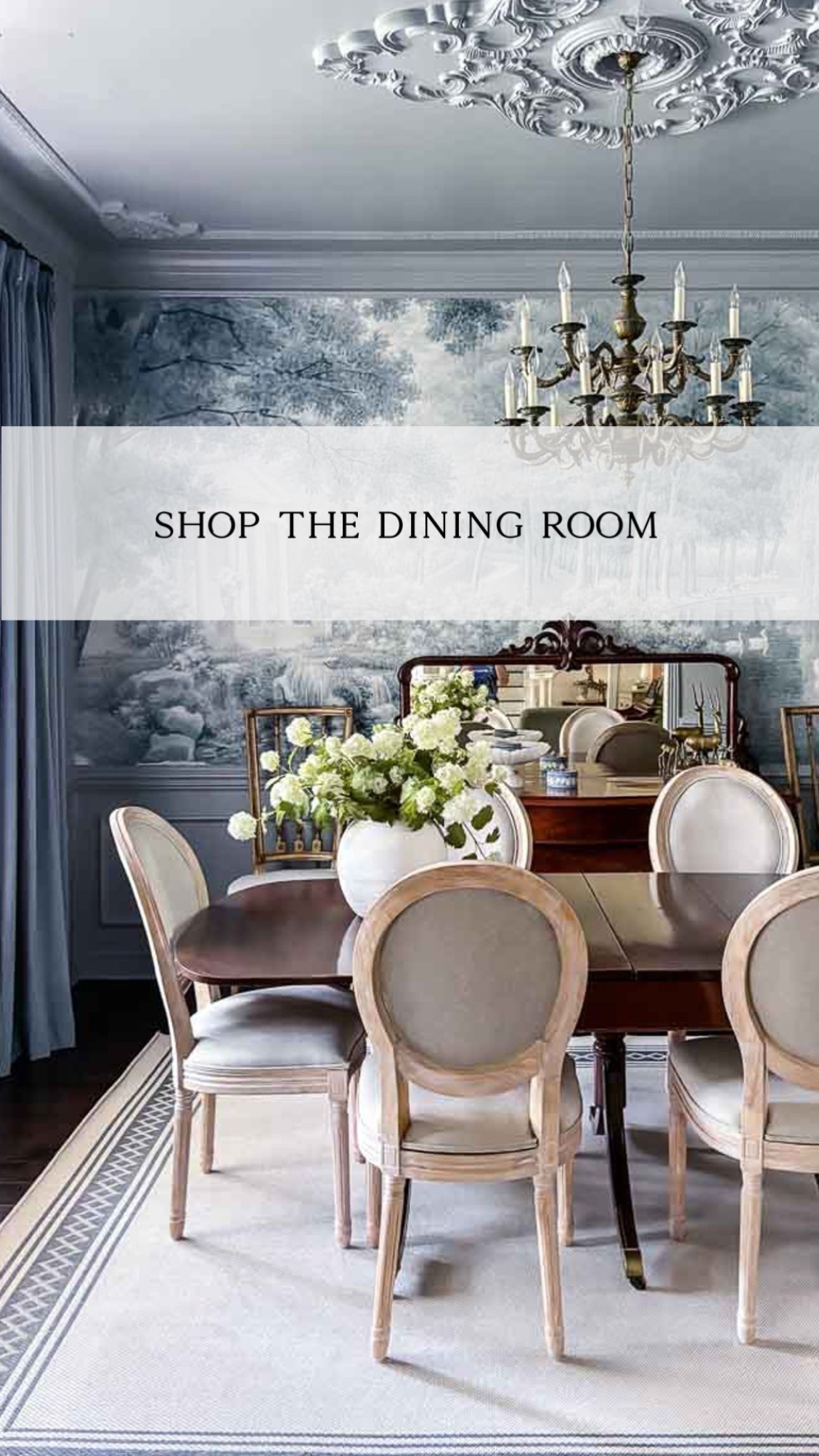 ✨ Shop the Dining Room ✨
This space has truly become the heart of our home! I pulled together all the pieces that make it feel so timeless—our dining table, upholstered chairs, chandelier, and the statement mural wall that ties it all together. Tap to shop and recreate this elegant look in your own home 🍽️🌿💙

#LTKHome