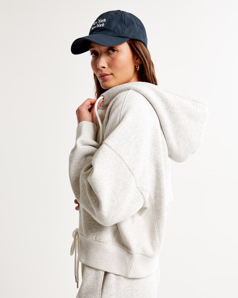 Women's Essential Sunday Wide Leg Sweatpant | Women's Matching Sets | Abercrombie.com | Abercrombie & Fitch (US)