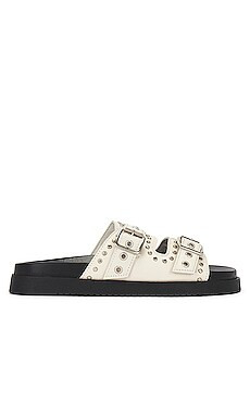 Steve Madden Malanie Sandal in Bone Leather from Revolve.com | Revolve Clothing (Global)