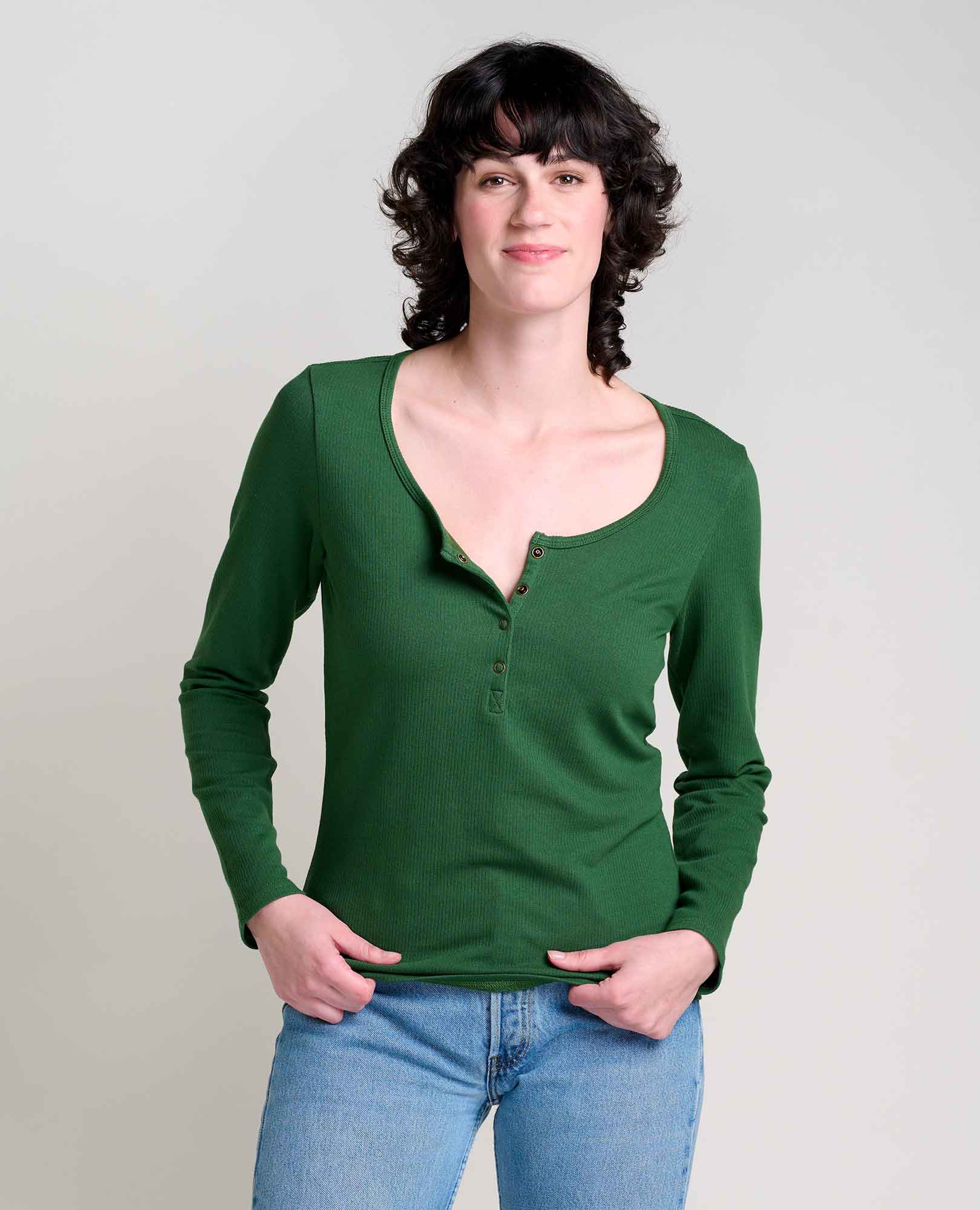 Women's Ponderosa Henley | Toad&Co | Toad&Co