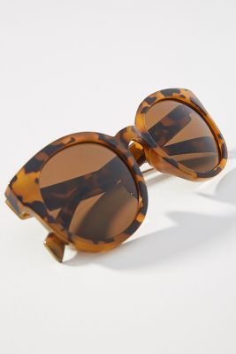 Alice Rounded Sunglasses | Anthropologie (US)