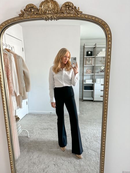 Classic business casual pants from Spanx! Pairs perfect with any neutral top and heels to complete the look. Use code AMANDAJOHNXSPANX to save on your order! 

#LTKworkwear #LTKsalealert #LTKstyletip