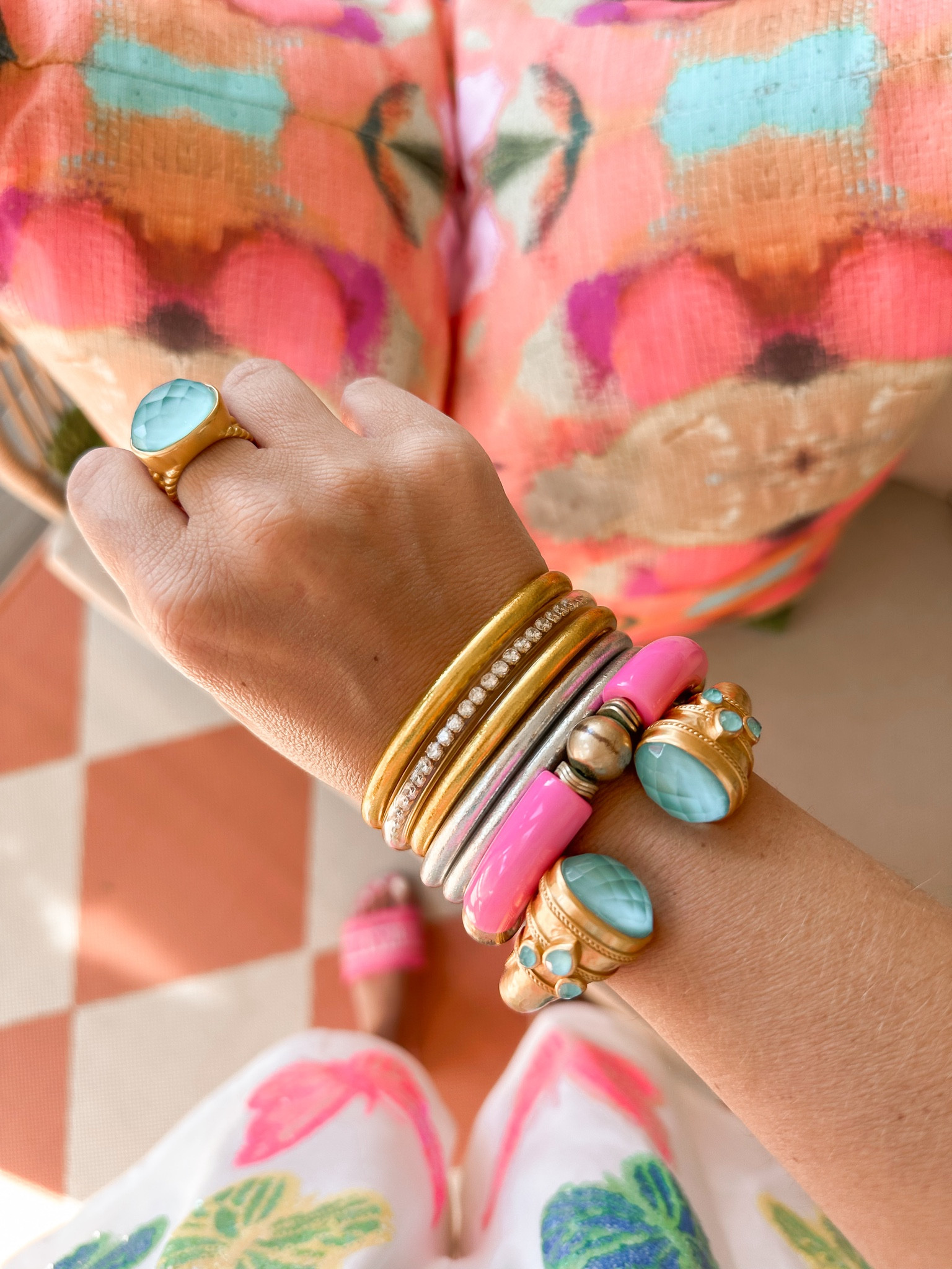 Spring bracelet stack! 

#LTKFindsUnder100 #LTKGiftGuide #LTKFindsUnder50