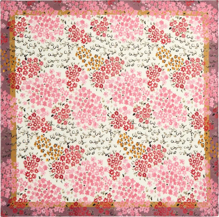 Print Silk Square Scarf | Nordstrom