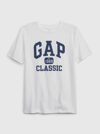 Kids 100% Organic Cotton Archive Gap Arch Logo T-Shirt | Gap (US)
