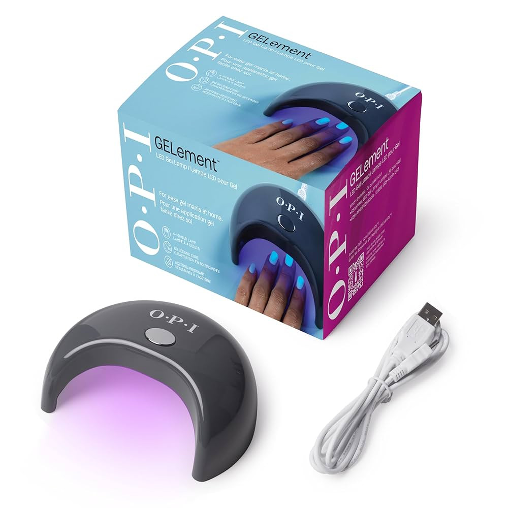 OPI GELement LED Curing Lamp for Gel Nail Polish | DIY Professional Salon Quality Manicure Result... | Amazon (US)
