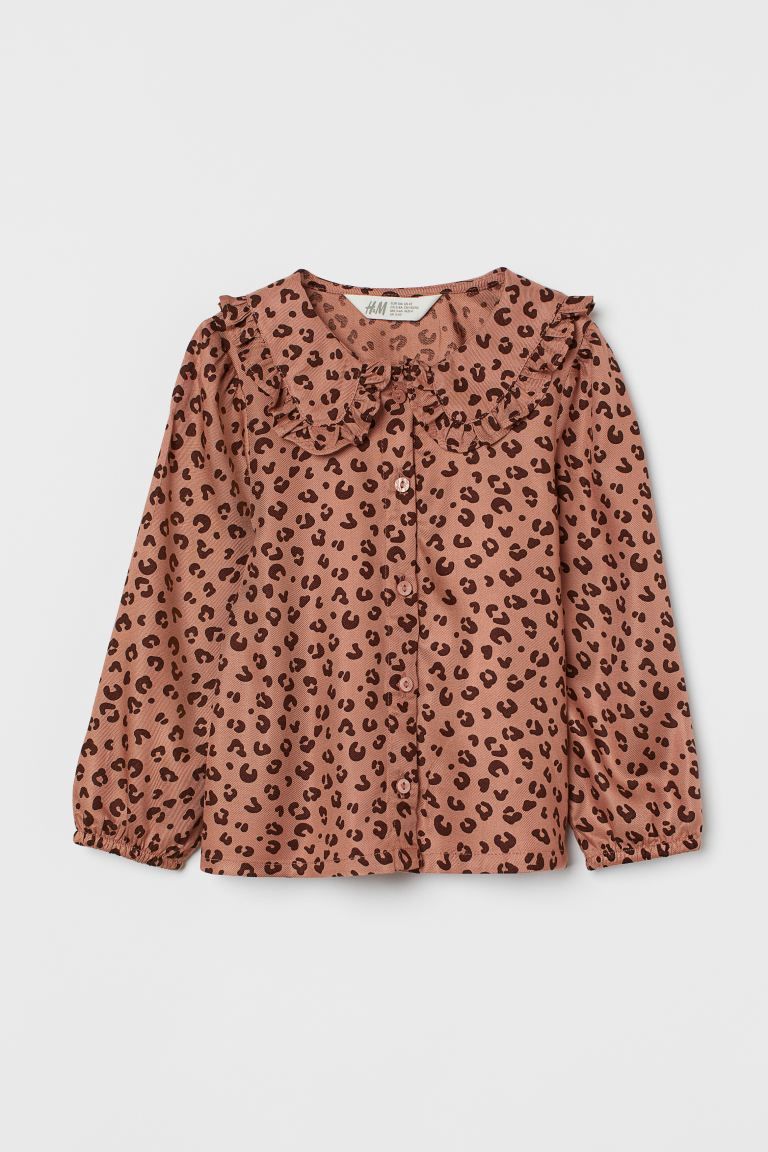 Ruffle-collar Blouse | H&M (US + CA)