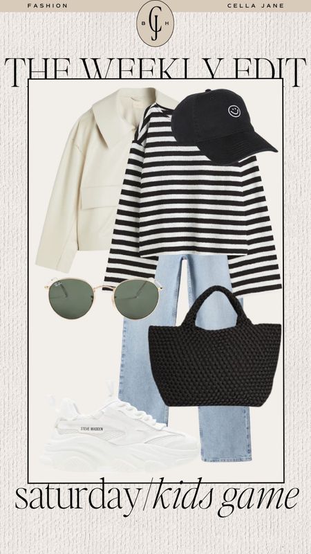 Cella Jane weekly edit. Styled looks for every day of the week and different events. #weeklystyle #outfitinspiration Saturday kids sports game  

#LTKstyletip