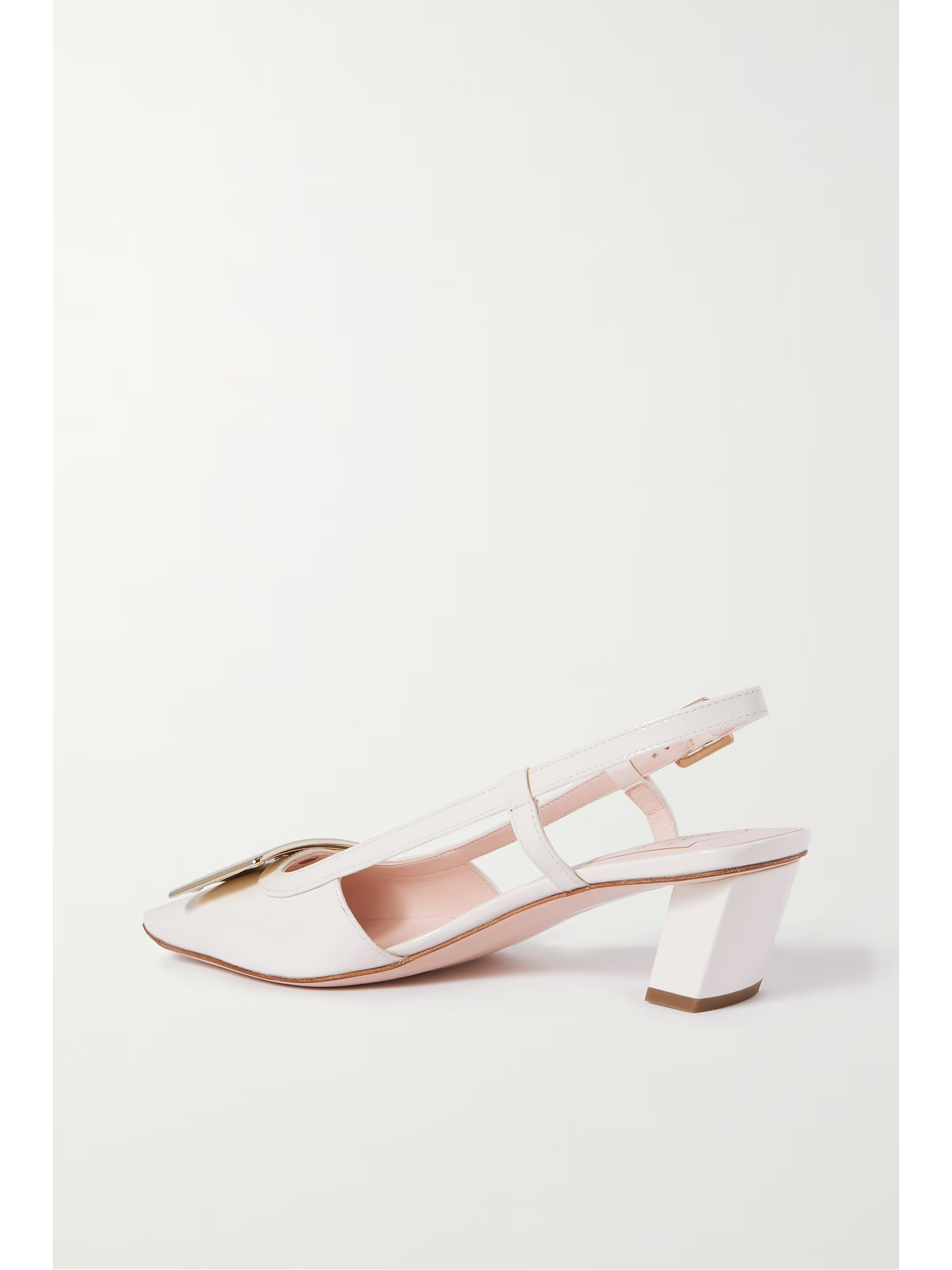 Belle Vivier patent-leather slingback pumps | NET-A-PORTER (US)