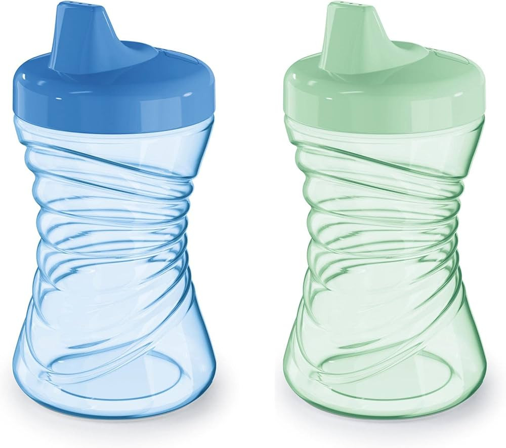 First Essentials by NUK Fun Grips Hard Spout Sippy Cup, 10 oz, 2-Pack (69729) | Amazon (US)