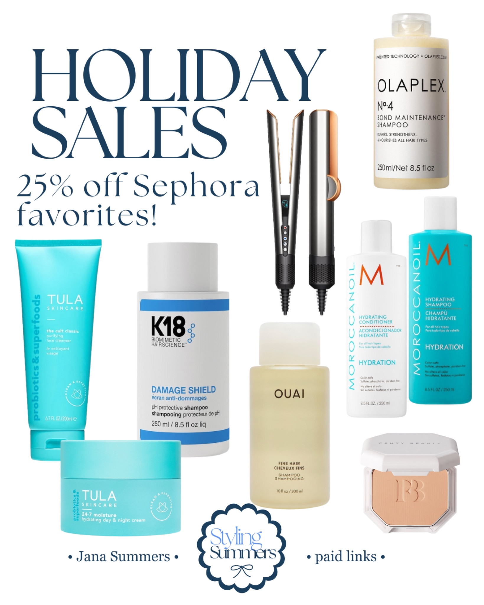 Sephora with major deals- 25% off all hair care 