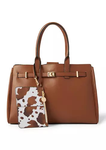 Satchel Bag with Pouch | Belk