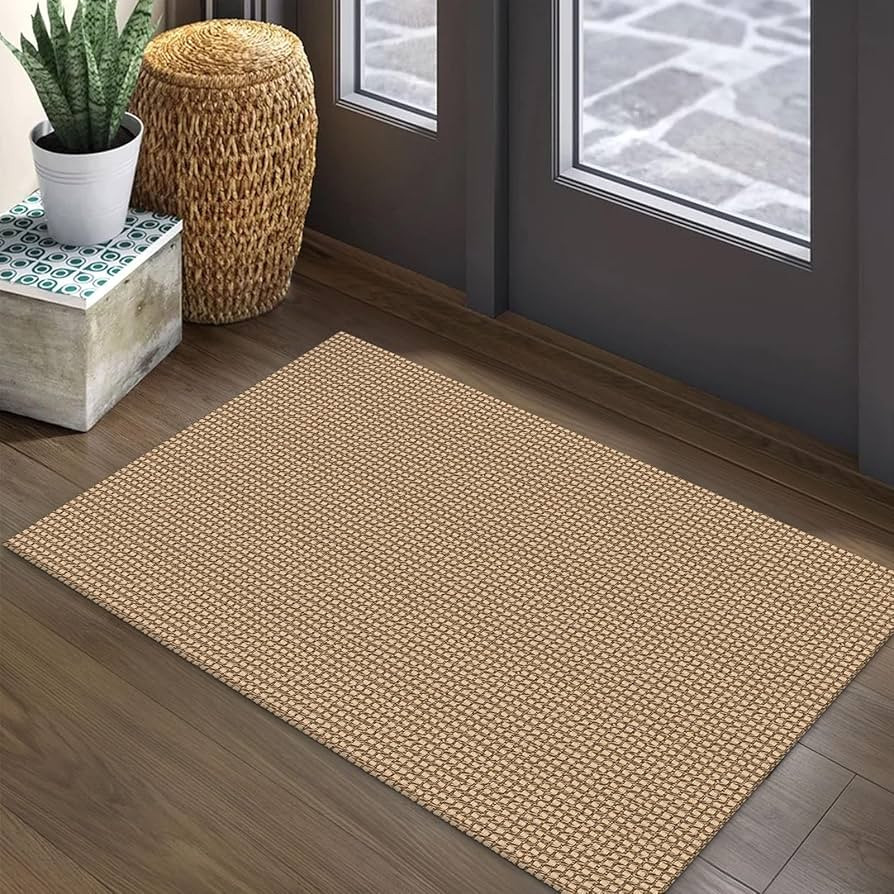 EARTHALL Woven Area Rug 2x3 Ft Washable Rugs for Entryway Braided Non Slip Throw Rugs Door Mat In... | Amazon (US)