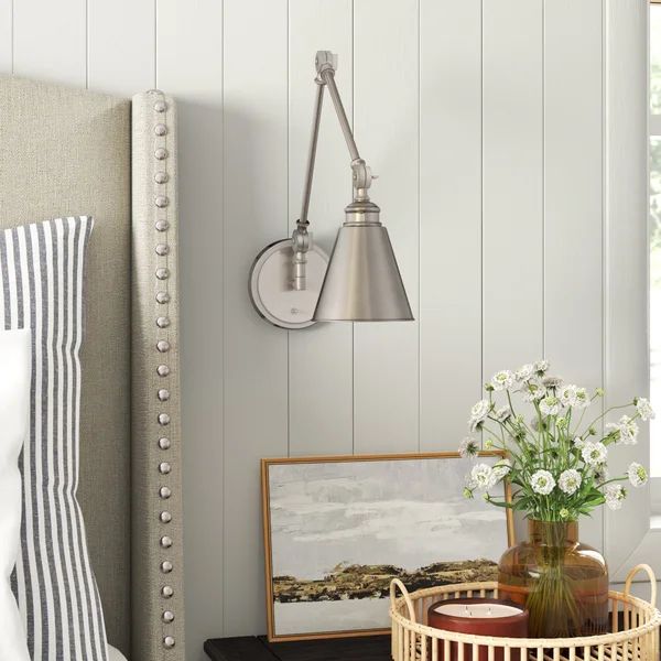 Beckham 1 - Light Dimmable Plug-In Swing Arm | Wayfair North America