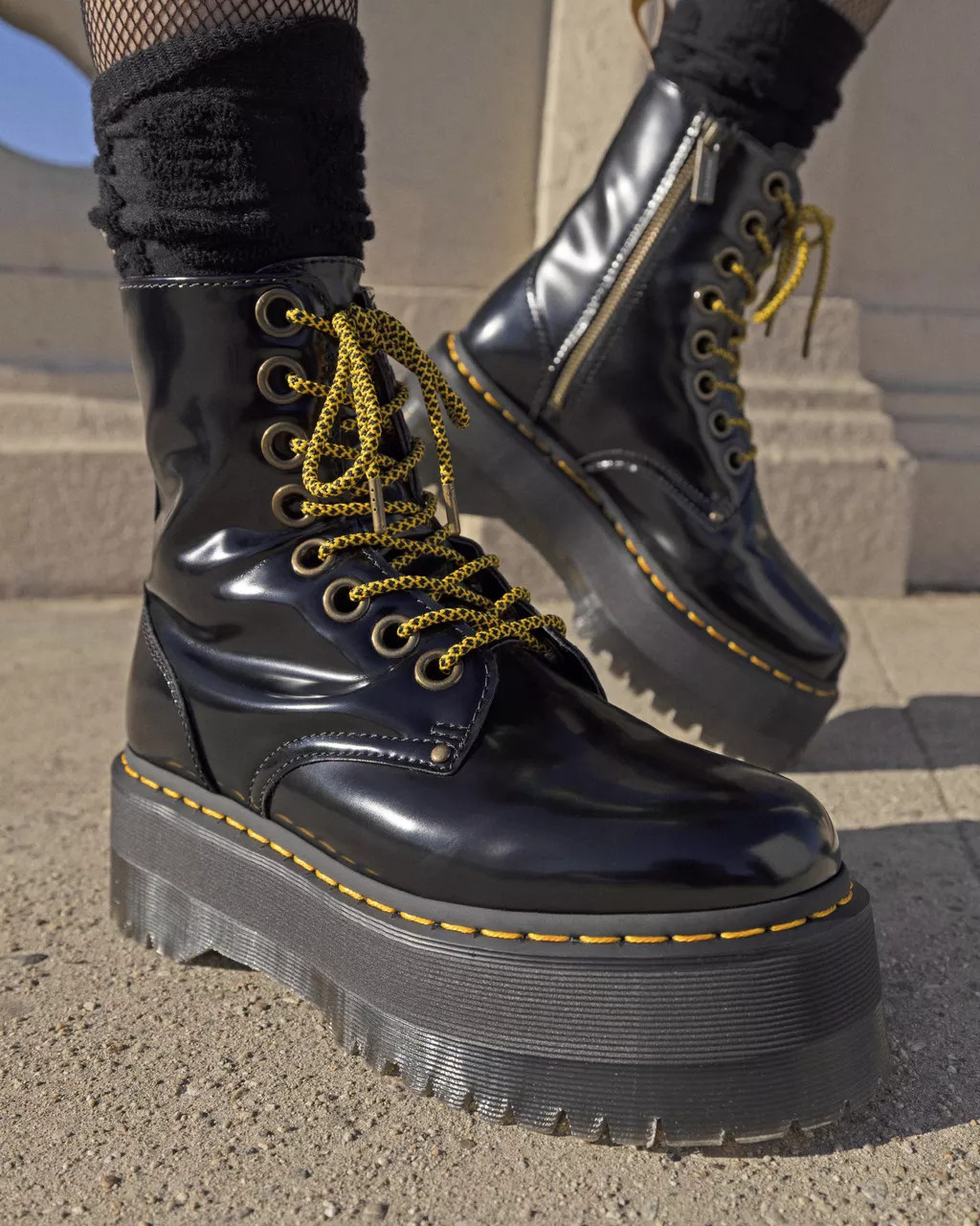 Vegan Jadon Boot Max Platforms | Dr. Martens