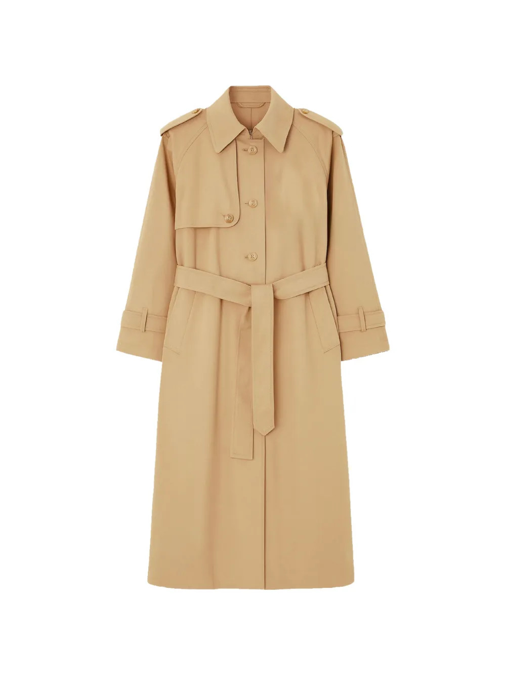 The Frankie Shop Riva double-breasted trench coat - Neutrals | Farfetch Global