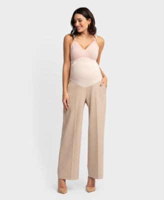 Seraphine Women's Maternity Wide Leg Pants - Macy's | Macy's