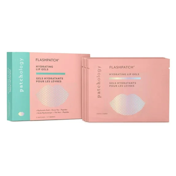 Patchology Hydrating Lip Mask Beauty Treatment Gels - 5 Pairs | Walmart (US)