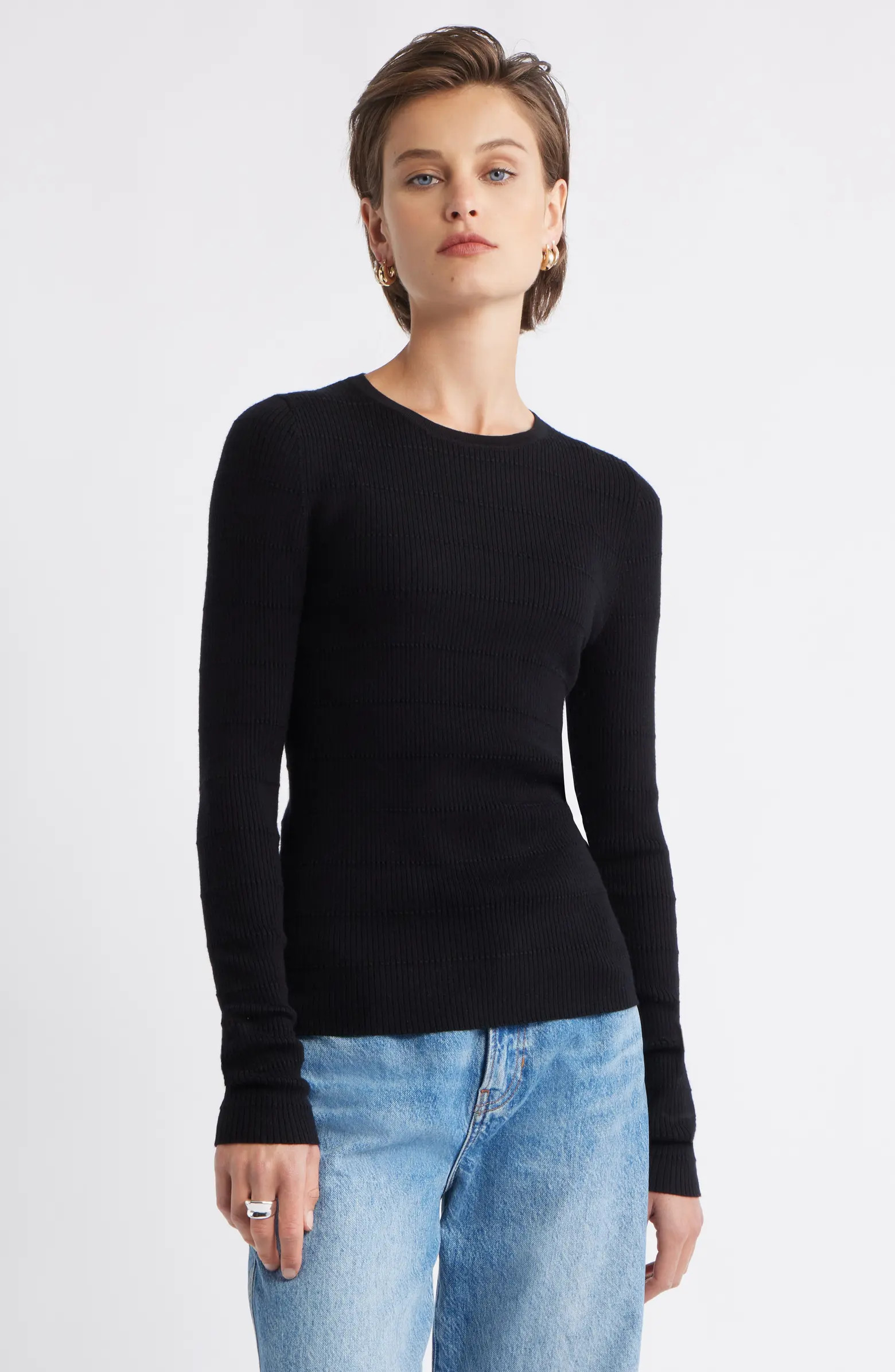 Wool Blend Skinny Sweater | Nordstrom
