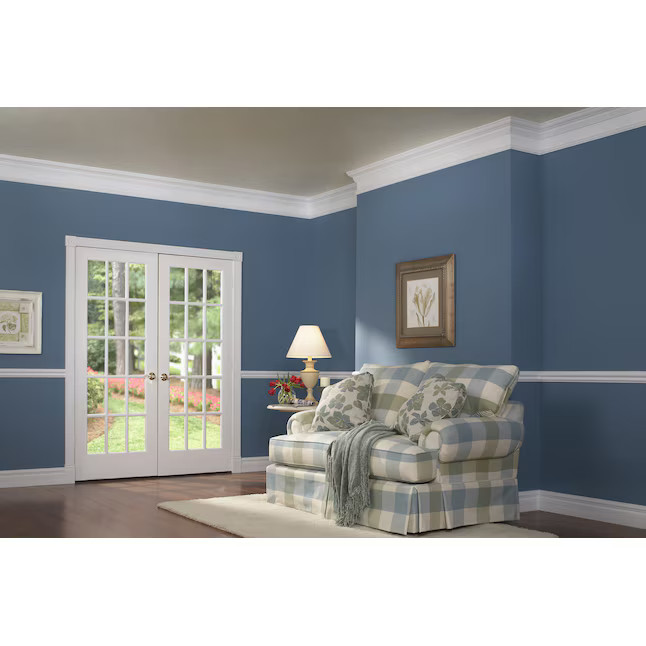 Ornamental Mouldings 4-1/2-in x 8-ft White hardwood Unfinished Wood Crown Moulding | Lowe's