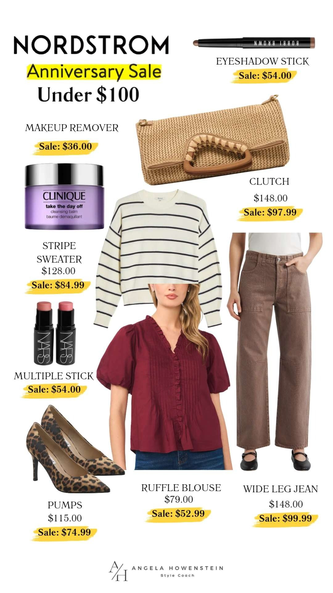 Add your favorites to your Nordstrom Wish List now so you're ready to shop the moment the sale goes live on the 14th before the best deals disappear!

Who says you have to spend a fortune to score amazing finds? These Nordstrom Anniversary Sale picks under $100 include wardrobe staples, beauty favorites, and versatile accessories you'll reach for again and again.

#LTKootd #LTKOver40 #LTKSaleAlert