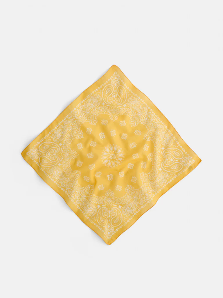 Two Tone Bandana in Cotton | Alex Mill