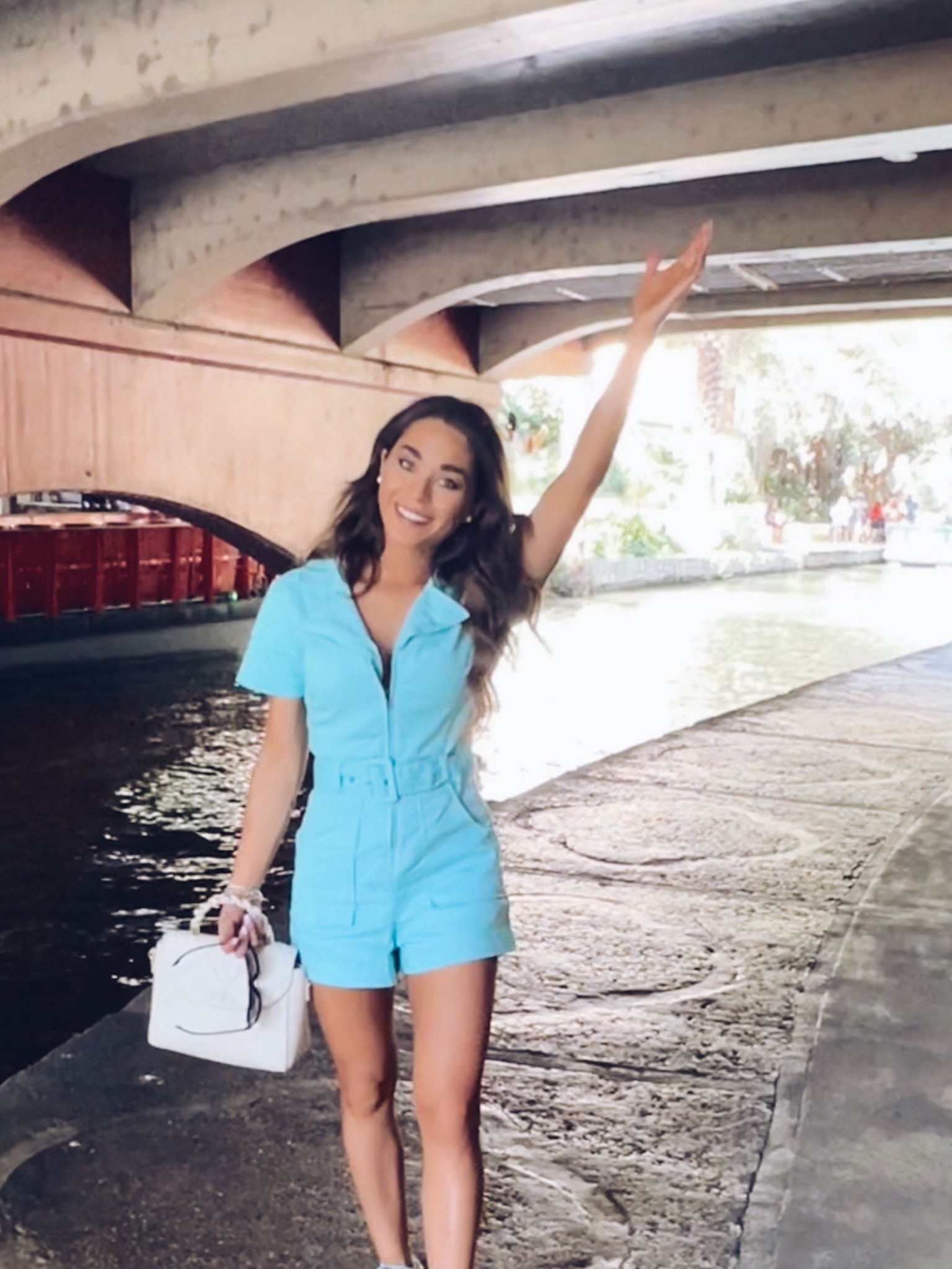 LOVE this romper! I could not find it in this color but I LOVED the color options on Show Me Your Mu Mu! 
Dress it up or down! 
Wearing Size Small!

#LTKtravel #LTKSeasonal #LTKFind