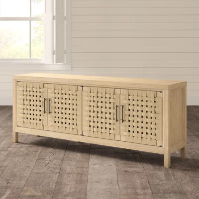 Wabi Sabi Entertainment Center for TVs up to 85" Hooker Furniture | Wayfair North America