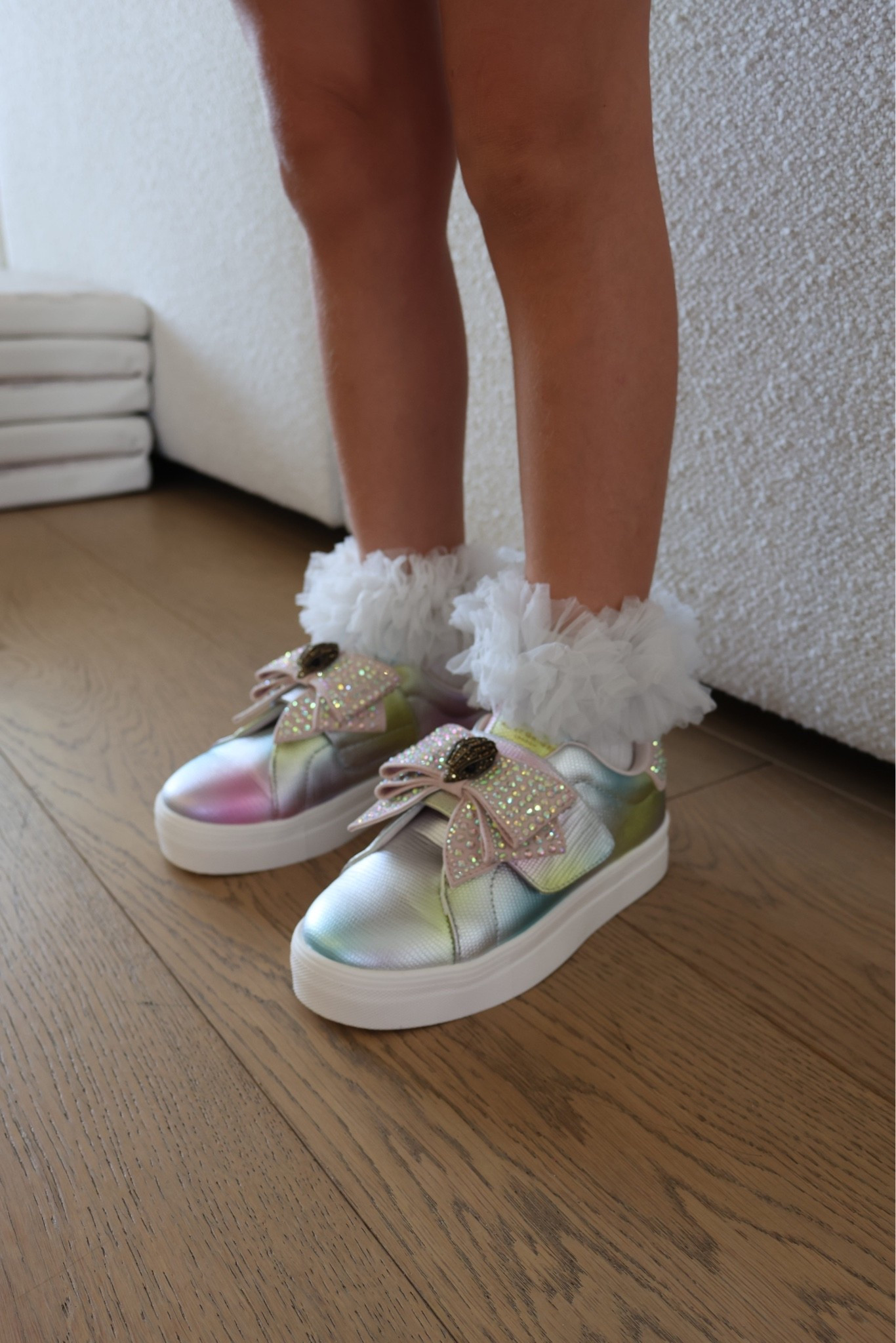 Addi thinks her school uniform is boring…so we got cute shoes and frilly socks 💅 

#girly #backtoschool

#LTKmomlife #LTKKids