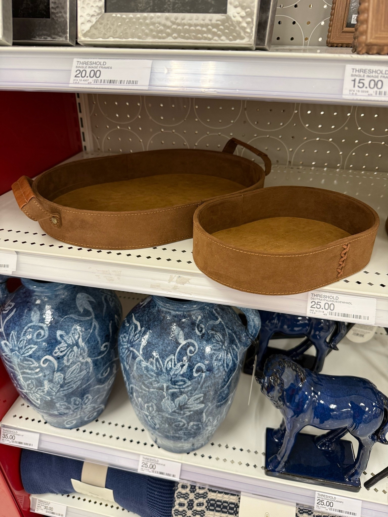Faux leather trays!

#LTKSeasonal #LTKHome