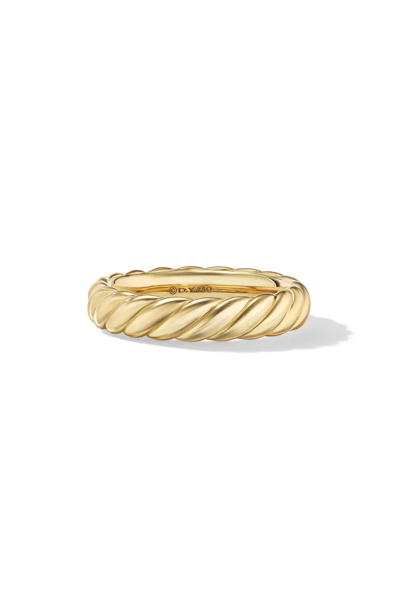 Sculpted Cable Band Ring | Nordstrom