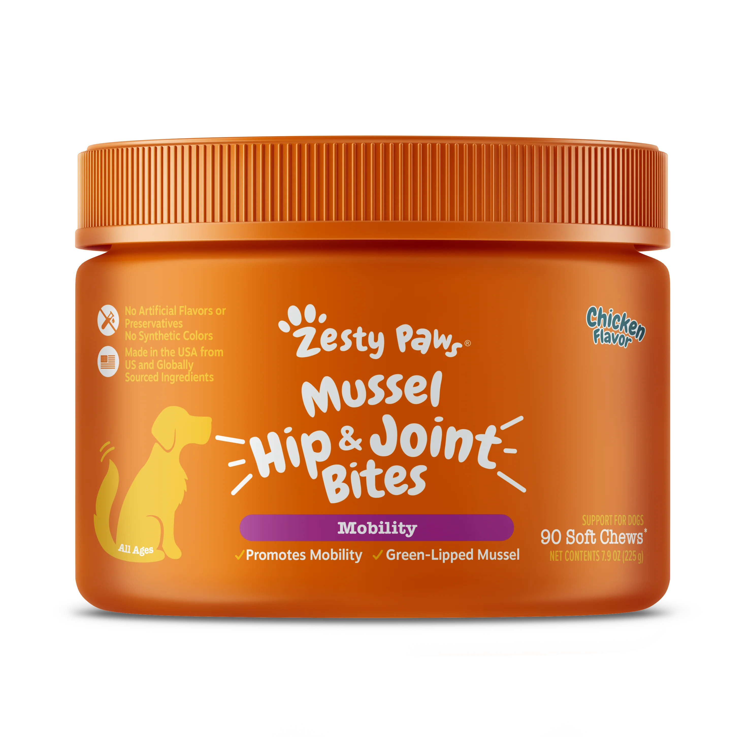 Mussel Hip & Joint Bites™ for Dogs | Zesty Paws