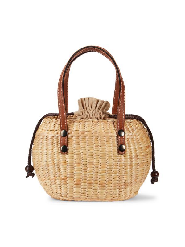 Mini Seagrass Straw Tote | Saks Fifth Avenue OFF 5TH