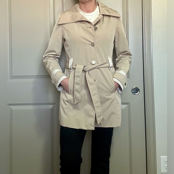 Nautica Classic Tan Trench Coat | Poshmark