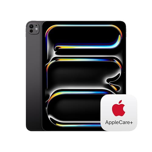 Apple iPad Pro 13-inch (M5): Ultra Retina XDR Display - Nano-Texture Glass, 1TB, 12MP Front/Back Camera, Wi-Fi 7 with Apple N1 + 5G Cellular with C1X chip — Space Black with AppleCare+ (2 Years) | Amazon (US)