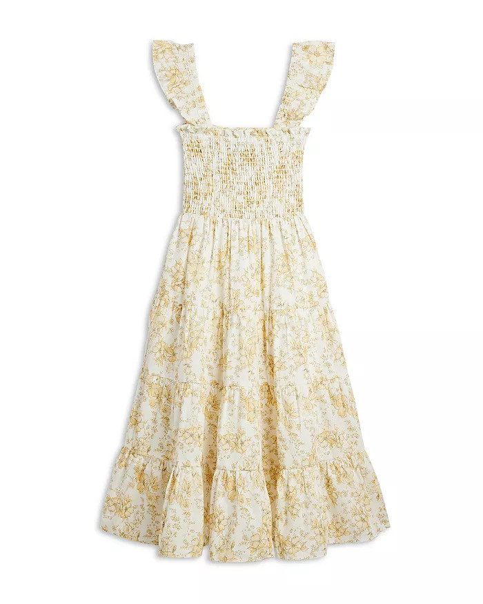 Girls' Smocked Ruffle Dress, Little Kid, Big Kid - 100% Exclusive | Bloomingdale's (US)