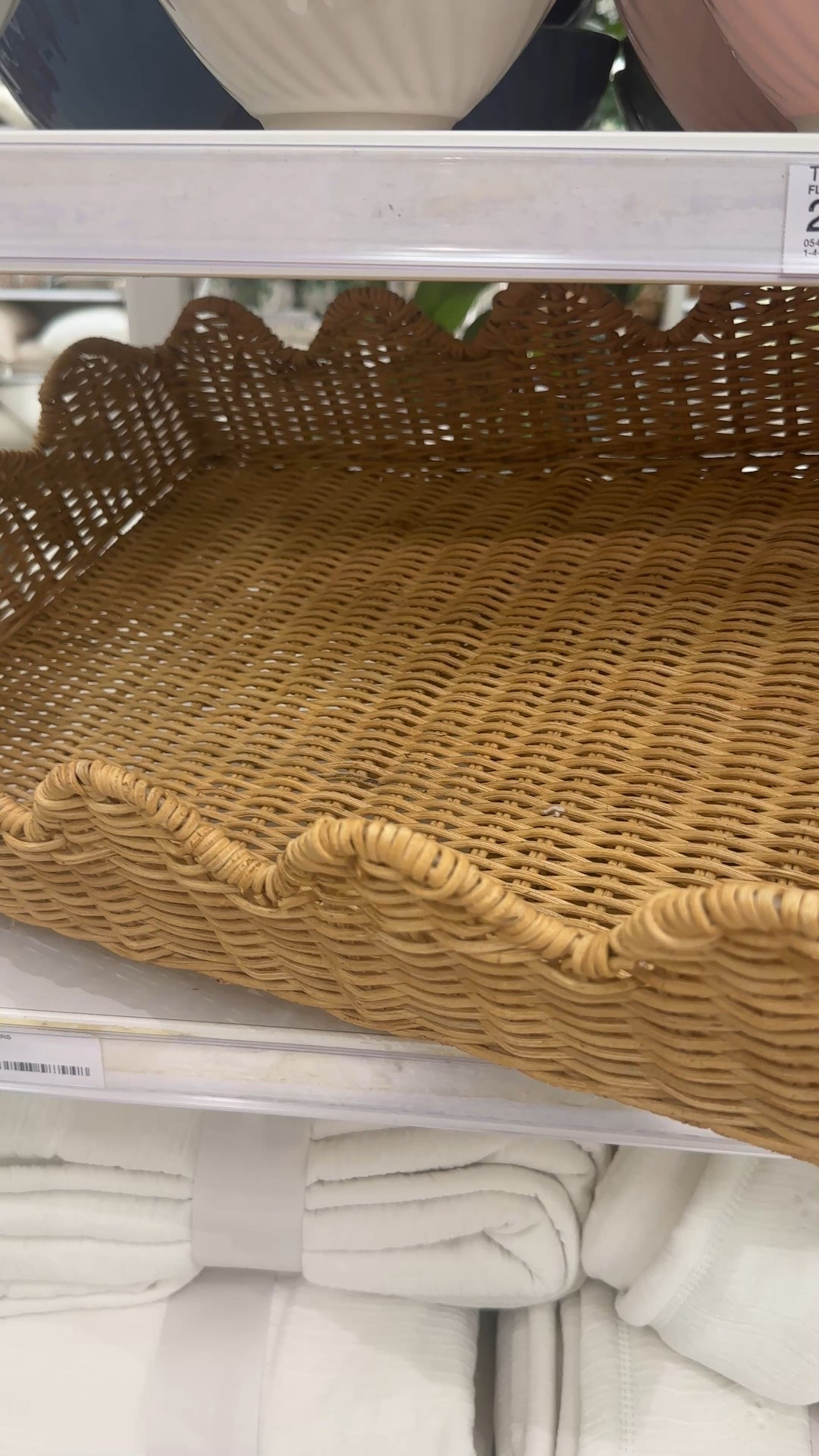 Target new arrivals! This scalloped tray looks like an expensive version I’ve had on our guide! 

#LTKGiftGuide